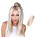 Pony -o Original patented sweet hair accessory for women - revolutionary ponytail holder hair tie Alternative - blonde hair tie for women - Small hair tie for fine hair S (pack of 1) beige (blonde)