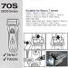 Buy 2-Pack 70s Series 7 Replacement Heads for Braun Electric Razors - Compatible with 790cc 750cc 720 & 797 - Upgrade Your Shave Today! - Buy Online on GoSupps.com