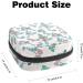 Anna Cowper Budgie Beauty Pattern Sanitary Napkin Storage Bag - Multi-colored Portable Period Pouch for Women and Teen Girls | Feminine Menstrual Cup and Nursing Pad Holder - Buy Online on GoSupps.com