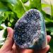 Natural Crystal Rough Home Decoration 310 g-1500 g Natural Halo Colorful Amethyst Quartz Crystal gem geode Cluster for Display 1 Piece Stones (Color : 970g-1070g 1pc) - Buy Online on GoSupps.com