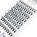 EyeEnvy Express Lash Extensions 'POP Like a Pro' Drama Time Cluster Lashes 3D Thick Mink Individual Eyelash Clusters (18mm - Extra Long Plus) - Buy Online on GoSupps.com
