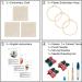Anidaroel 3 Sets Punch Needle Kits for Adults Beginners - Punch Needle Tool with Hoops, Yarns, and Sewing Needles - Morandi Tropical Plants Designs - Buy Online on GoSupps.com