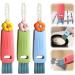 Cleaning Accessories for Cups 3Pcs 3-in-1 Lid Cleaning Brushes Portable Cup Lid Cleaner for Tumbler Water Bottle Cleaner Brush Set Kitchen Cleaning Tools