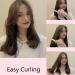 Mini 2 in 1 Curling Iron & Hair Straightener | Portable USB Plug-in Ceramic Hair Curler for Short & Long Hair - Green - Buy Online on GoSupps.com