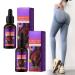 Garlic Hip Enlargement Lifting Oil garlic hip oil with herbal extracts firming body oil for naturally beautiful contours massage oil for the care of hips and buttocks for a