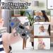 Robot Shape Silicone Teething Toys for Babies 3-12 Months | BPA Free Chew Toys Pack - Gray+Purple A Style - Buy Online on GoSupps.com