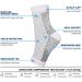 2 Pairs Neuropathy Socks for Women & Men | Toeless Compression Ankle Brace for Plantar Fasciitis Relief | Soothe Socks for Neuropathy Pain (L/XL White - Buy Online on GoSupps.com