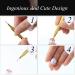 Dangle Nail Piercing Charms Set - 113 Pieces | Hand Drill & Colored Hearts Stars Rings | Nail Art Jewelry for Tips, Acrylic Gels Decorations (Chic Color) - Buy Online on GoSupps.com