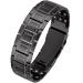 Jeracol Magnnet hard band men titanium steel magnet bracelet healing men with ultra strength of 3500 gauss magnet adjustable bracelet with distance tool and jewelry gift box 3x-gray
