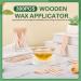 Wooden Wax Sticks Eyebrow Lip Nose Waxing Sticks Small Wax Spatulas Applicator Wood Craft Sticks for Hair Removal and Smooth Skin Spa and Home Usage (300PCS) - Buy Online on GoSupps.com