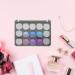 Veemoon Palette Magn tique Vide pour Fards Paupi res 1 Pi ce Plateau Maquillage Compact Noir Brillant R utilisable et Portable pour Cr ation DIY et Voyage - Buy Online on GoSupps.com