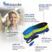 Buy Orthotic Insoles for Plantar Fasciitis | Heel Pain Relief & Arch Support | Shock Absorption for Flat Feet - XL Blue - Buy Online on GoSupps.com