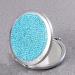 Lurrose Travel Mirror Bling Compact Mirror Round Folding Mirror Double- sided Cosmetic Mirror Portable Pocket Mirror Rhinestone Mirror for Travel and Home Use (Sky Blue) Small Mirror Sky-blue - Buy Online on GoSupps.com