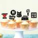 Keaziu 28 PCS Music Singer Cupcake Toppers KPOP Singer Cupcake Picks for Spring Day A-rmy B-T-S Singer Group Theme Party Birthday Party Decoration for Boys and Girls Spring Black - Buy Online on GoSupps.com