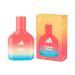 adidas Vibes Happy Feels Eau de Parfum 1.6 fl oz (Pack of 1) Notes of Floral Grapefruit and Vanilla Unisex Fragrance Long Lasting Sporty Fragrance Travel Size Floral 1.6 Fl Oz (Pack of 1)