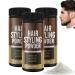 Men's Styling Powder Styling Powder | Portable Volumizing Hair Powder Matte Finish Styling Texturizing Powder Natural Looking Hair Texture Powder (3PC)