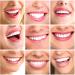 Realistic Upper and Lower Veneer Cosmetic Teeth Set for Confident Smile - 4 PCS Fake Teeth for Men and Women with Comfortable Fit - Buy Online on GoSupps.com