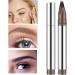 Eyebrow Pencils for WomenLiquid Eyebrow Pencil with MultiTine Tip Crease Free Hairline Pen Sweat Resistant Long Lasting 2 Yellow Brown - Buy Online on GoSupps.com