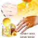 Wax Hand Mask Honey Milk Hand Peeling Mask Honey Hand Mask Moisturizing Nourishing & Hydrating Hand Mask Exfoliating Hand Wax Hand Remove Dead Skin Hand Skin Repair for Dry Aging Cracked Hands-170g - Buy Online on GoSupps.com