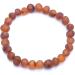 Genuine Baltic Sea Amber Baroque Bracelet - Unpolished Natural Jewelry - Hand-Assembled in Europe - 7 Inches Cognac - Buy Online on GoSupps.com