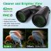 12x42 HD Binoculars for Adults & Kids Super Bright High Power Binoculars with Large view Clear Low Light Night Vision BAK4 FMC Prisms Waterproof Compact Binoculars for Hunting Bird Watching Stargazing - Buy Online on GoSupps.com