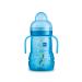 MAM Training Cup (1 Count) MAM Sippy Cup Drinking Cup for Babies With Spill-Free Spout and Non-Slip Handles For Boys 8 Ounces Blue 4+ Months Boy