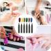  Shitafe Set of 6 gel nail pens - Quick drying - 6 colors - No UV nail polish accessories - For professional manicures - Buy Online on GoSupps.com