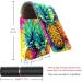 Travel Lipstick Organizer Case | Portable Makeup Bag with Mirror | Art Color Doodle Pineapple | Shop Internationally - Buy Online on GoSupps.com