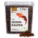 Petifool Koi silk -raw ports 1.5kg - dried silk caw - healthy insect snack for turtles fish birds reptiles and rodents