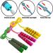 Svkiyang Jumping Rope for Kids (3-12 Years) - Adjustable 260cm Ideal for Fitness & Fun - Purple-Blue - Buy Online on GoSupps.com