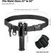 Adjustable Fishing Rod Holder Belt with Portable Pole Inserter - Men's Waist Wading Belts for Spinning, Casting Reel - Outdoor Surf, Kayak, Fly Fishing Gear - Wader Strap - Buy Online on GoSupps.com