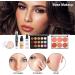 LYMYBETY Makeup Set - Portable Cosmetic Starter Kit with Storage Bag | Travel-Friendly Palette for Eyeshadow, Foundation, and Lip Gloss - Ideal for Teens & Adults (Style B) - Buy Online on GoSupps.com