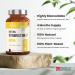 Vitamin K2 MK-7 - Optimal Strength 100mcg - from Natto - Sourced from Plant-Based Natural Ingredients - 120 Easy to Swallow Vegan Capsules (not Tablets) - Menaquinone-7 - Made in UK by VitaBright - Buy Online on GoSupps.com