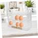 ABOOFAN Egg Carton Refrigerator Dispenser Plastic Egg Holder Multi-Layers Eggs Holder Automatic Egg Rack - Buy Online on GoSupps.com