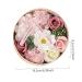 Romantic Soap Flowers Gift Box - Perfect Mother's Day Valentine's & Anniversary Gifts for Women | Round Bath Roses with Greeting Card - Buy Online on GoSupps.com