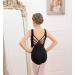 WYHDY Girls Ballet Dance Leotard | Butterfly Crisscross Straps | Sleeveless Tank | 13-15 Years | Black - Buy Online on GoSupps.com