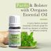 Oregano Essential Oil - 100% Pure & Natural (5ml) | Pranarom - Therapeutic Grade USDA & ECOCERT Certified Organic for Diffusing & Cleaning - Buy Online on GoSupps.com