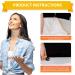 Organic Cotton Castor Oil Neck Wrap - Adjustable Reusable & Comfortable | Ideal for Neck Pain Relief - Buy Online on GoSupps.com