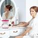 Ultra-Fast Electric Makeup Brush Cleaner & Dryer | Two Speeds USB Powered | Efficient Beauty Tool for Makeup Brush Sets White Rose - Buy Online on GoSupps.com