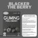 Buy Guming 40x Energy Chewing Gum | 60mg Caffeine | Sugar-Free Vegan Gum - Mint Cherry Berry Flavors (40 Pieces) - Buy Online on GoSupps.com