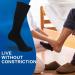 Athlemo Men's Bamboo Diabetic Socks 9-11 White (6 Pairs) | Loose Fit Circulation Crew, Seamless, Breathable & Odor-Free - Buy Online on GoSupps.com