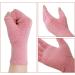 AovYoo 2 Pairs Fingerless Arthritis Compression Gloves - Hand Pain Relief for Rheumatoid & Osteoarthritis - Raynaud's Gloves with Wrist Support (M Pink) - Buy Online on GoSupps.com