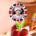 Zceplem British Flag Food Cupcake Picks Union Jack Flag Patriotic Decorations Cake Toppers - Food & Cupcake Picks for 2022 Queen's 70th Jubilee Queen Avatar - Buy Online on GoSupps.com