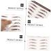 Beavorty Makeup Gadgets 6pcs Eyebrow Stickers Stickers 3d Eyebrows Stickers Imitation Eyebrow Tattoos Applique Makeup Stickers - Buy Online on GoSupps.com