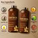 Castor Oil Shampoo & Conditioner Set for Hair Growth | Rosemary & Peppermint | Anti-Hair Loss | Strengthen & Shine | 16 fl oz - Buy Online on GoSupps.com