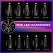 Easkep Clear Coffin Fake Nails - 600Pcs XL Long Ballerina Full Cover Press On Nails with Box | 10 Sizes Acrylic False Nail Tips for Nail Art - Buy Online on GoSupps.com