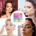 16 Colors Eyeshadow Makeup - Non-Irritating High Pigmented Eye Shades with 16 Colors | Eye Makeup Accessories for Home Working Shopping Traveling Gathering Dating Buogint - Buy Online on GoSupps.com