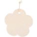 5PCS Flower Shaped Loofah Sponge Set - Soft Cotton Bath Scrubber for Men | Light Yellow | International Shipping - Buy Online on GoSupps.com