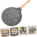 Zerodeko Mini Wok 1pc Seven-Hole Egg Frying Pan Dumplings Frying Pan Small Egg Pan Japanese Omelette Pan Sandwich Pans Versatile Frying Pan Egg Dumplings Medical Stone Multifunctional Pot - Buy Online on GoSupps.com