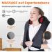 Ikristin Neck Massage Device - Upgraded 3D Shiatsu Massager with Remote Control Deep Tissue Relief & Warmth for Home & Car - Buy Online on GoSupps.com